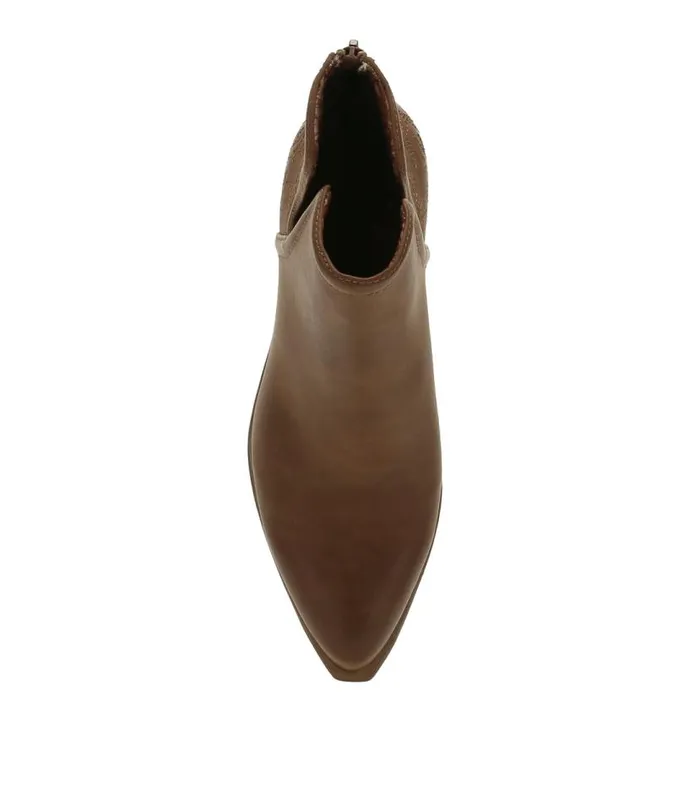 Women Baretraps Booties Yara Block Heel Bootie Coffee