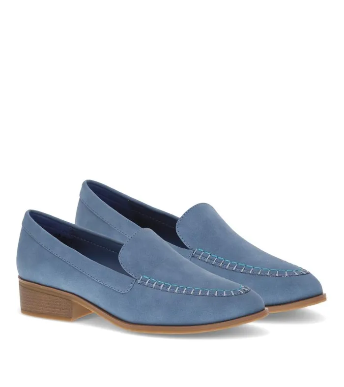 Women Baretraps Dress Shoes Hydie Loafer Blue Women Baretraps Dress Shoes Hydie Loafer Blue