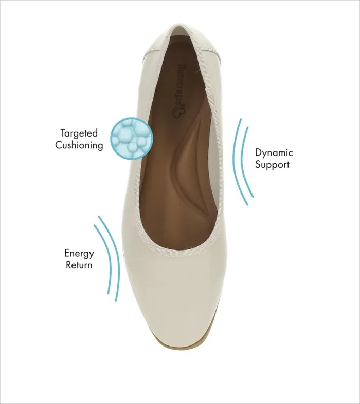 Women Baretraps Dress Shoes Tania Casual Flat Ivory Women Baretraps Dress Shoes Tania Casual Flat Ivory