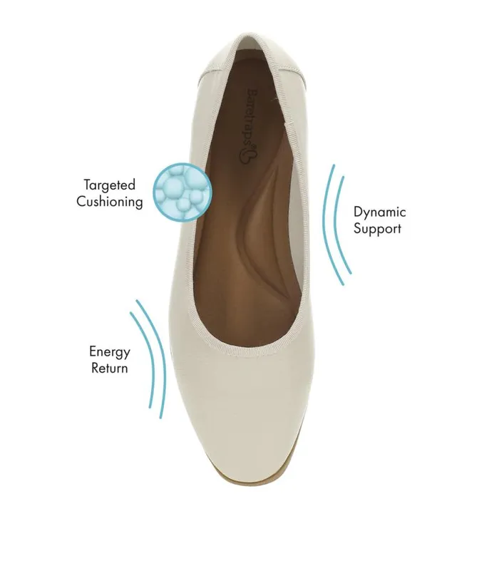 Women Baretraps Dress Shoes Tania Casual Flat Ivory Women Baretraps Dress Shoes Tania Casual Flat Ivory