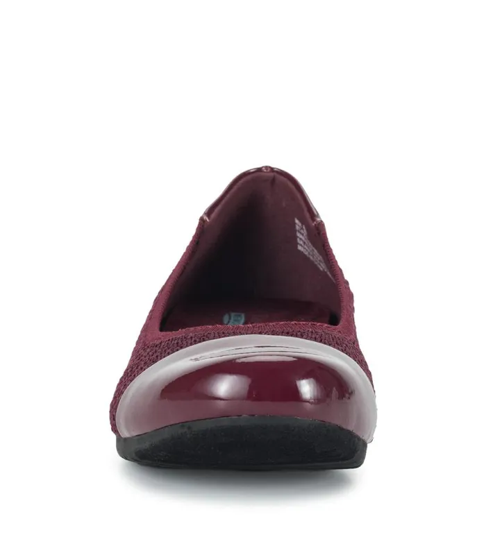 Women Baretraps Flats and Loafers Mia Casual Flat Dark Cherry Women Baretraps Flats and Loafers Mia Casual Flat Dark Cherry