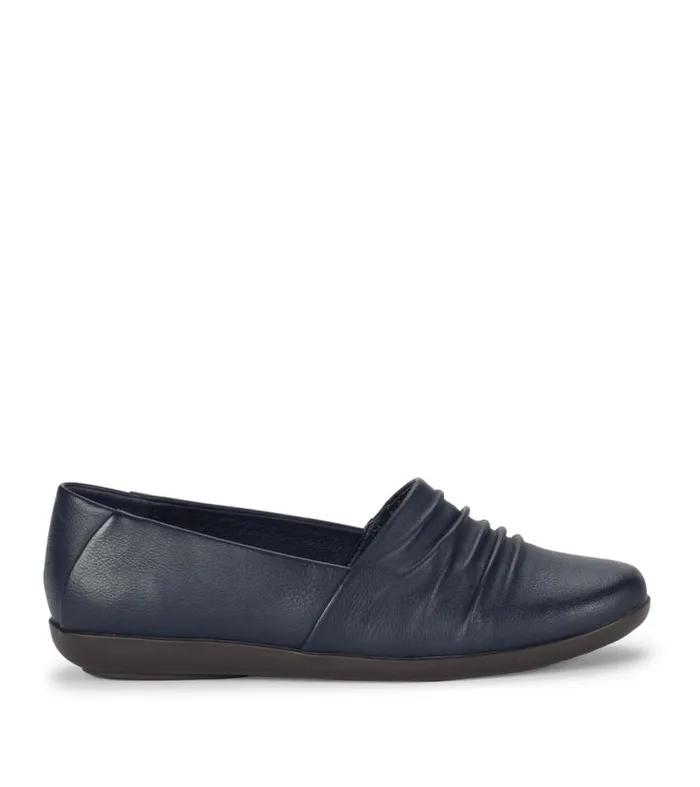 Women Baretraps Flats and Loafers Piper Slip On Navy Women Baretraps Flats and Loafers Piper Slip On Navy