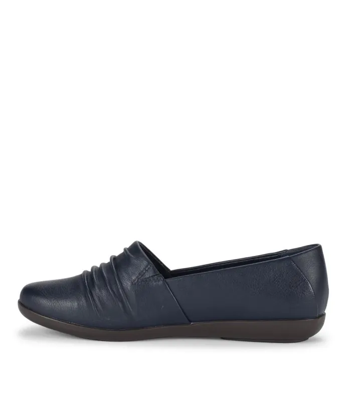 Women Baretraps Flats and Loafers Piper Slip On Navy Women Baretraps Flats and Loafers Piper Slip On Navy