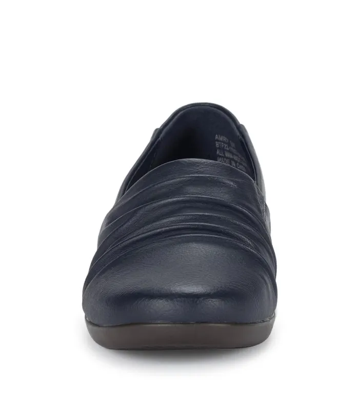 Women Baretraps Flats and Loafers Piper Slip On Navy Women Baretraps Flats and Loafers Piper Slip On Navy