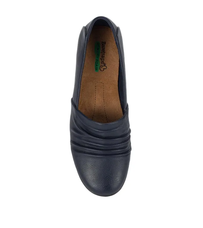 Women Baretraps Flats and Loafers Piper Slip On Navy Women Baretraps Flats and Loafers Piper Slip On Navy