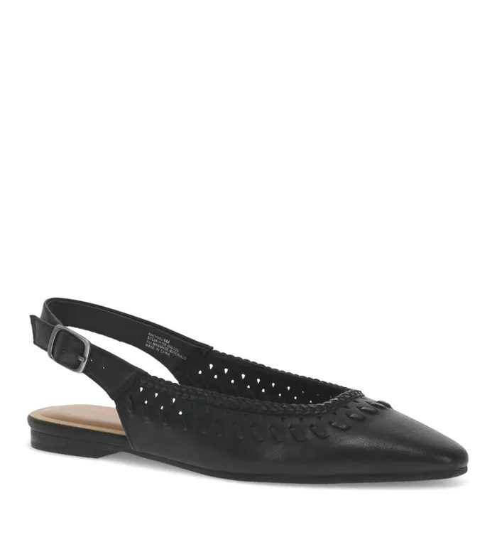 Women Baretraps Flats and Loafers Rachael Slingback Flat Black