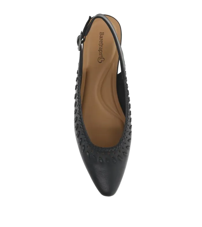Women Baretraps Flats and Loafers Rachael Slingback Flat Black Women Baretraps Flats and Loafers Rachael Slingback Flat Black