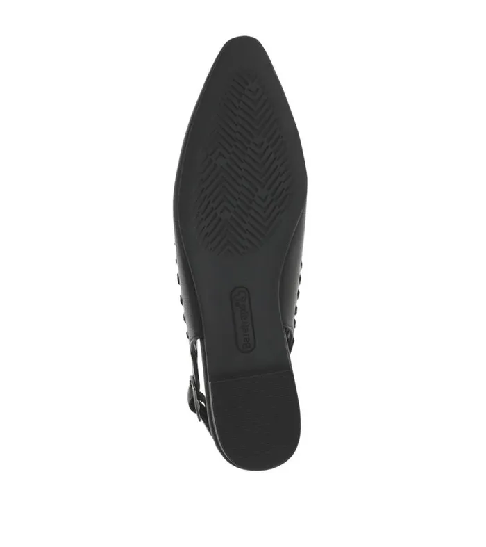 Women Baretraps Flats and Loafers Rachael Slingback Flat Black Women Baretraps Flats and Loafers Rachael Slingback Flat Black