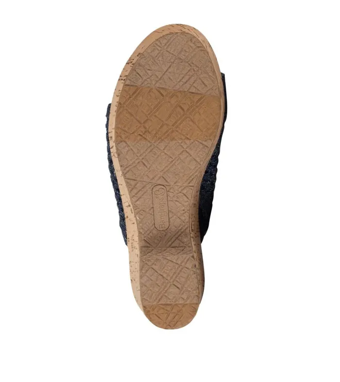 Women Baretraps Slides and Slip On Sandals Bethie Wedge Sandal Dark Denim Women Baretraps Slides and Slip On Sandals Bethie Wedge Sandal Dark Denim
