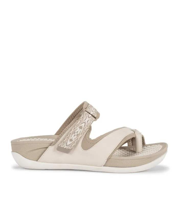 Women Baretraps Slides and Slip On Sandals Deserae Slide Sandal Taupe