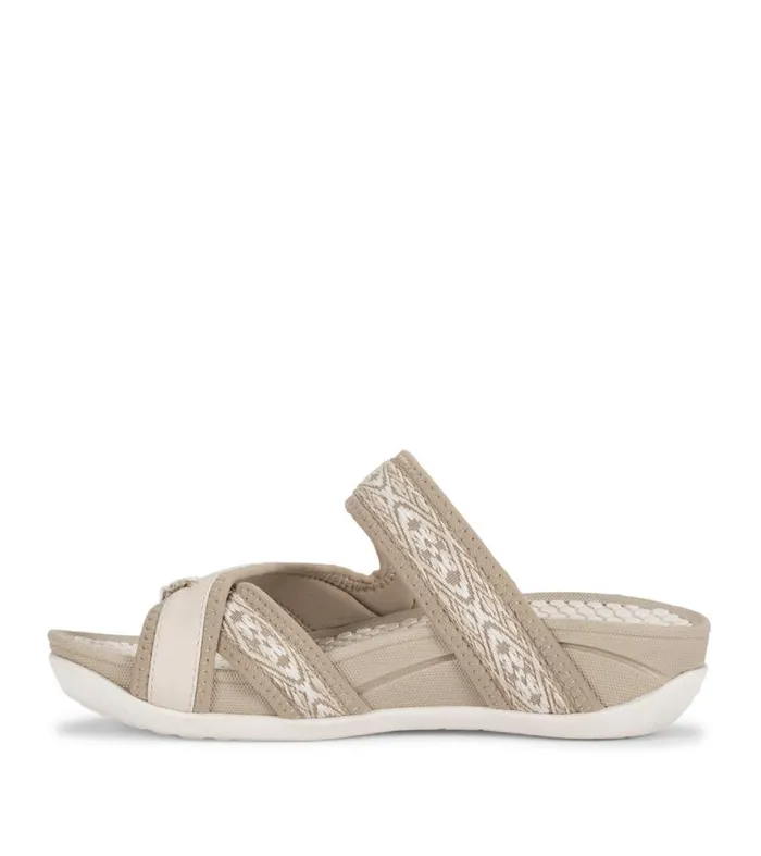 Women Baretraps Slides and Slip On Sandals Deserae Slide Sandal Taupe