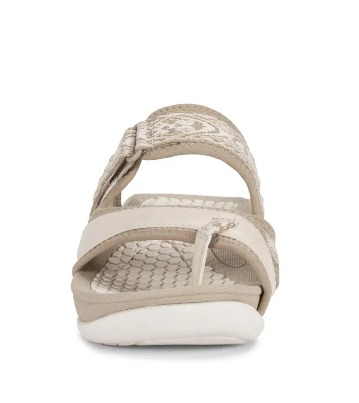 Women Baretraps Slides and Slip On Sandals Deserae Slide Sandal Taupe