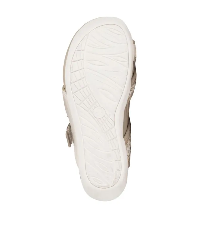 Women Baretraps Slides and Slip On Sandals Deserae Slide Sandal Taupe