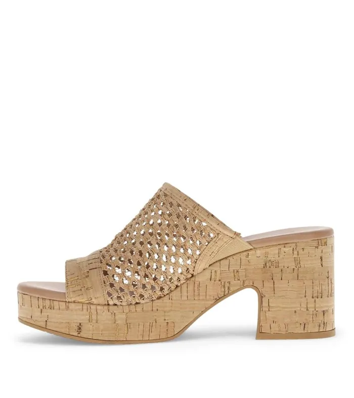 Women Baretraps Slides and Slip On Sandals Michaela Block Heel Sandal Natural Cork Women Baretraps Slides and Slip On Sandals Michaela Block Heel Sandal Natural Cork