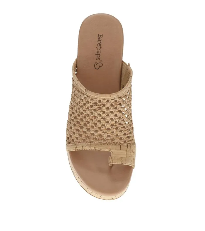 Women Baretraps Slides and Slip On Sandals Michaela Block Heel Sandal Natural Cork Women Baretraps Slides and Slip On Sandals Michaela Block Heel Sandal Natural Cork