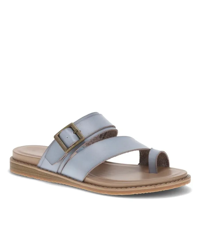 Women Baretraps Slides and Slip On Sandals Nat Slide Sandal Island Blue