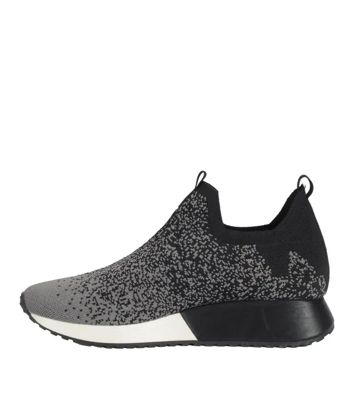 Women Baretraps Sneakers Pringer Slip On Sneaker Dark Greyblack Women Baretraps Sneakers Pringer Slip On Sneaker Dark Greyblack