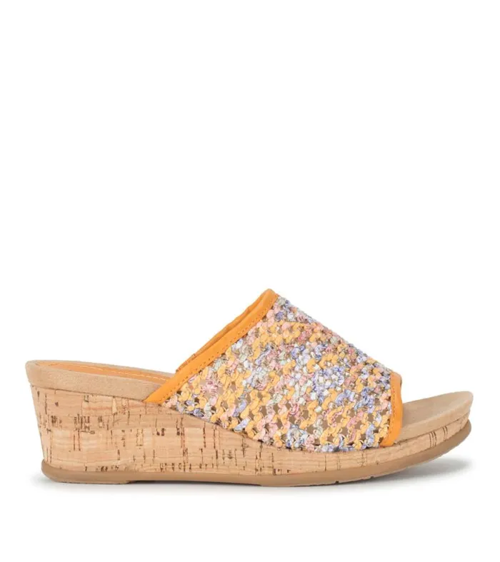 Women Baretraps Wedge Sandals Flossey Wedge Slide Sandal Sun Multi Floral Women Baretraps Wedge Sandals Flossey Wedge Slide Sandal Sun Multi Floral