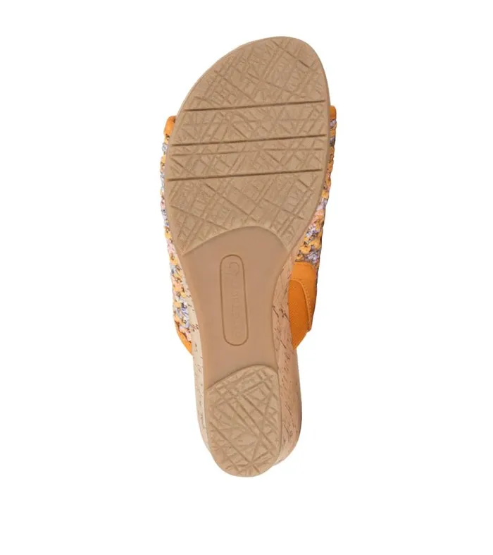 Women Baretraps Wedge Sandals Flossey Wedge Slide Sandal Sun Multi Floral Women Baretraps Wedge Sandals Flossey Wedge Slide Sandal Sun Multi Floral