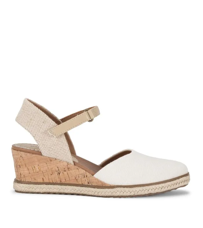 Women Baretraps Wedge Sandals Ocean Closed Toe Wedge Sandal Cream Women Baretraps Wedge Sandals Ocean Closed Toe Wedge Sandal Cream