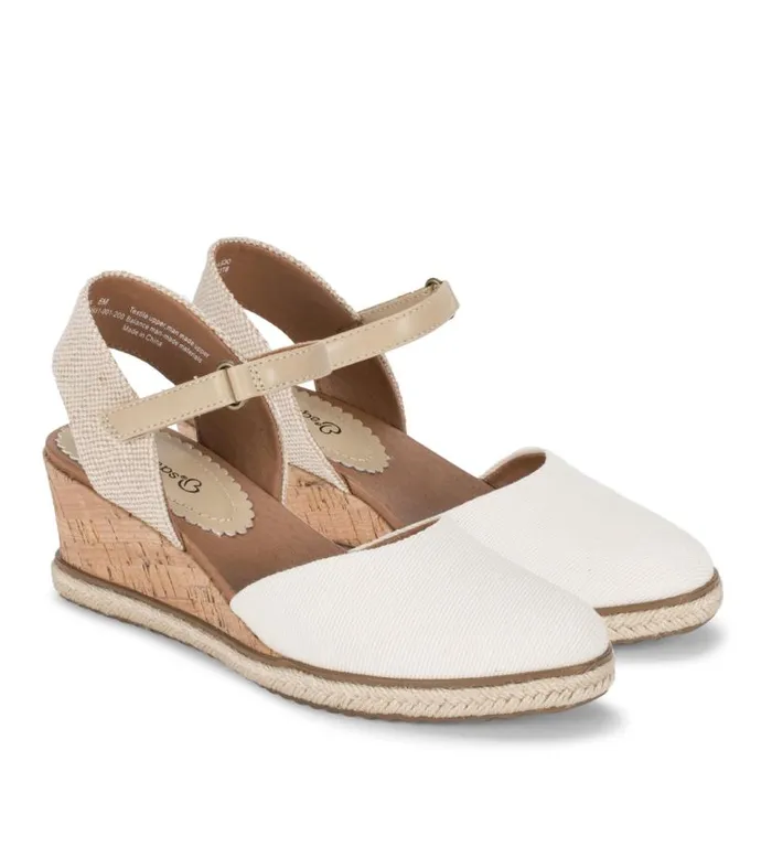 Women Baretraps Wedge Sandals Ocean Closed Toe Wedge Sandal Cream Women Baretraps Wedge Sandals Ocean Closed Toe Wedge Sandal Cream