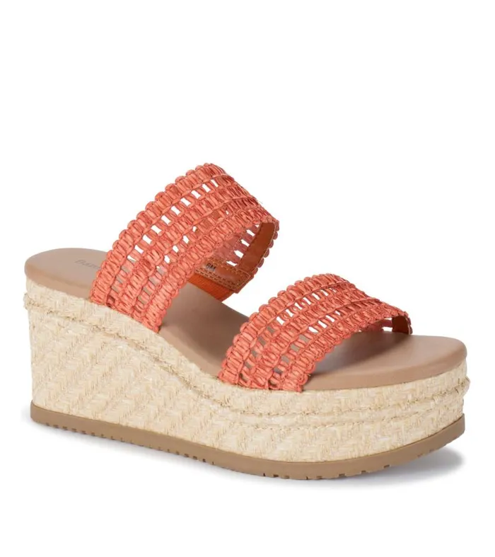 Women Baretraps Wedge Sandals Sophie Wedge Sandal Orange Aid