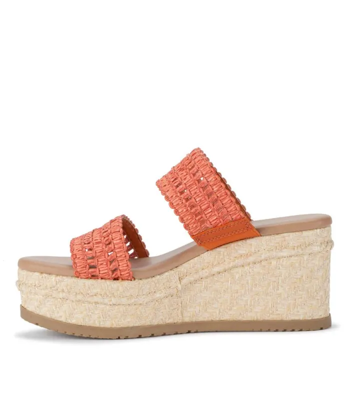 Women Baretraps Wedge Sandals Sophie Wedge Sandal Orange Aid Women Baretraps Wedge Sandals Sophie Wedge Sandal Orange Aid