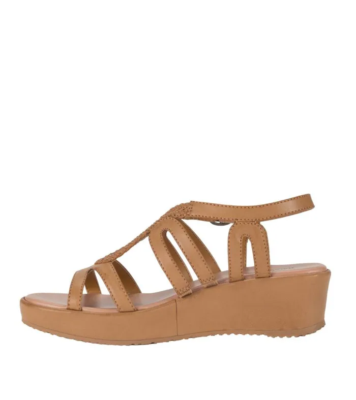 Women Baretraps Wedge Sandals Wilma Wedge Sandal Caramel Women Baretraps Wedge Sandals Wilma Wedge Sandal Caramel