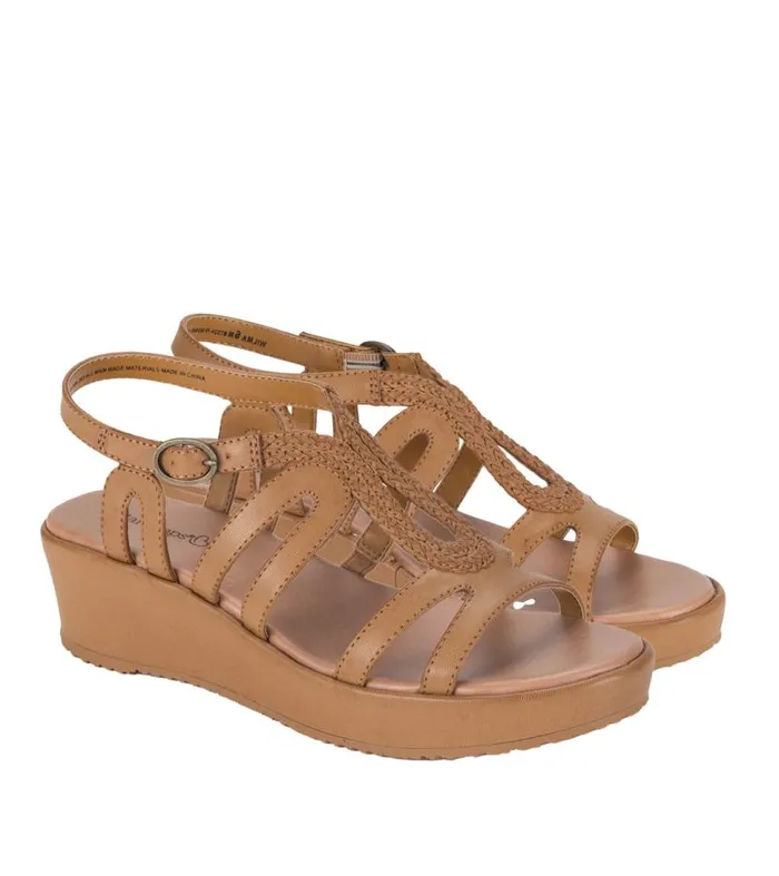 Women Baretraps Wedge Sandals Wilma Wedge Sandal Caramel Women Baretraps Wedge Sandals Wilma Wedge Sandal Caramel