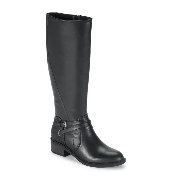 Women Baretraps Wide Calf Boots Stratford Wide Calf Riding Boot Black