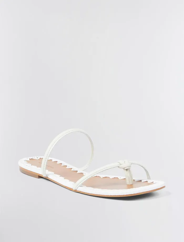 Women BCBG Shoes Bali Flat Sandal Magnolia