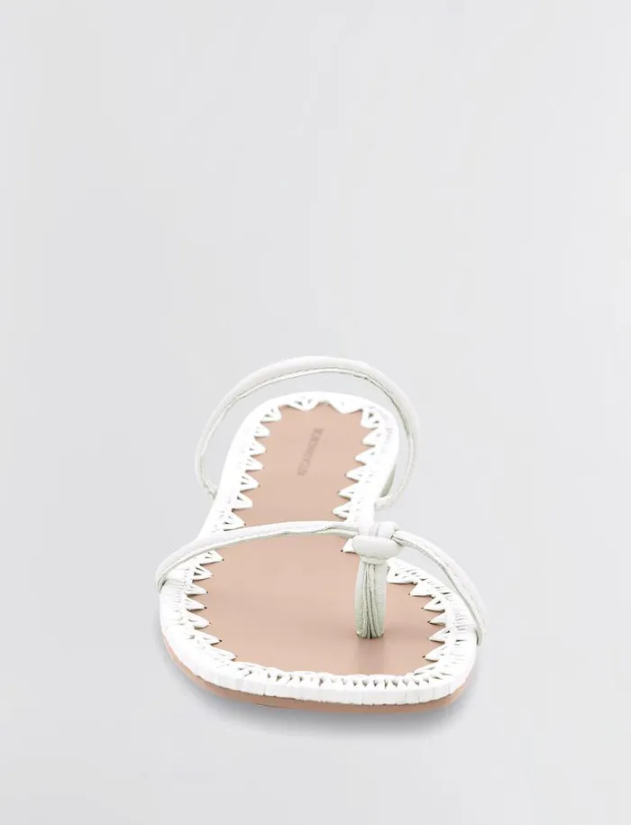 Women BCBG Shoes Bali Flat Sandal Magnolia