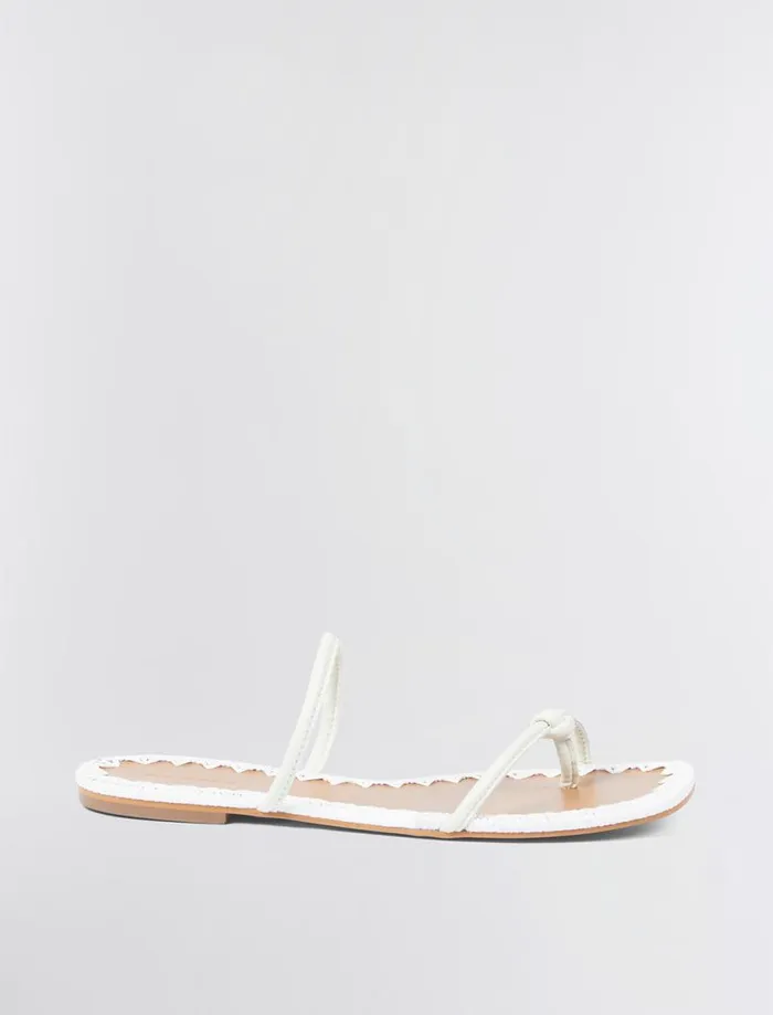 Women BCBG Shoes Bali Flat Sandal Magnolia