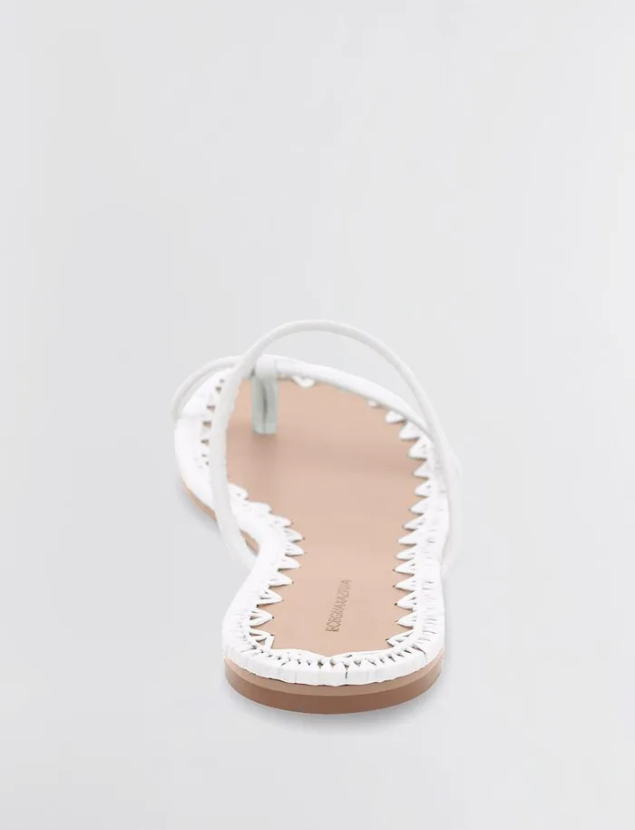 Women BCBG Shoes Bali Flat Sandal Magnolia