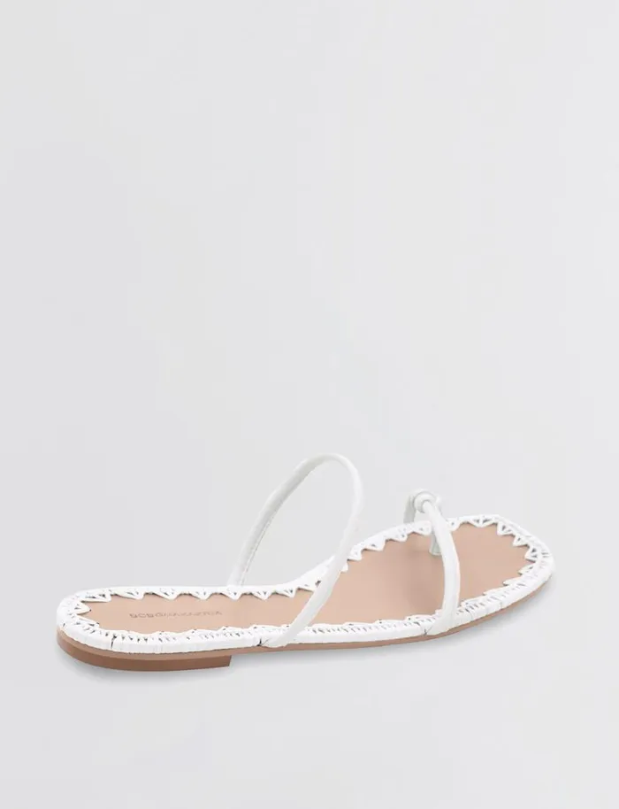 Women BCBG Shoes Bali Flat Sandal Magnolia