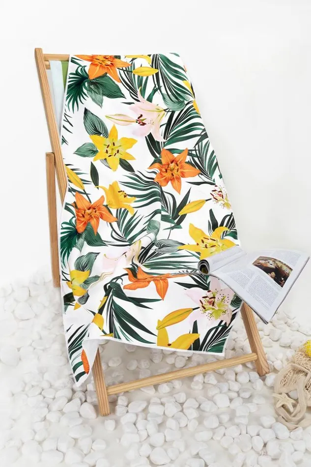 Women Beach Blankets Cupshe Guanacaste Floral Beach Blanket Multicolor
