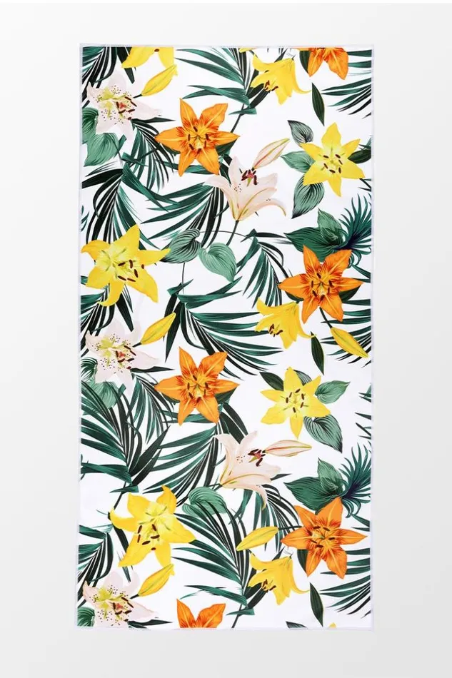 Women Beach Blankets Cupshe Guanacaste Floral Beach Blanket Multicolor
