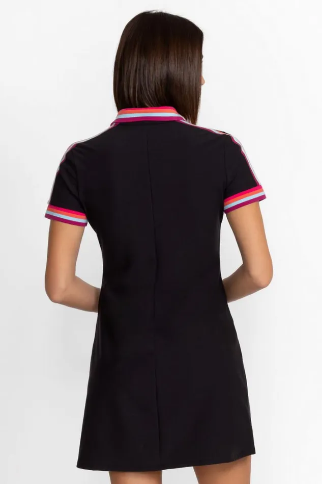 Women BEE ACTIVE POLO GOLF DRESS Black Johnny Was Active Women BEE ACTIVE POLO GOLF DRESS Black Johnny Was Active