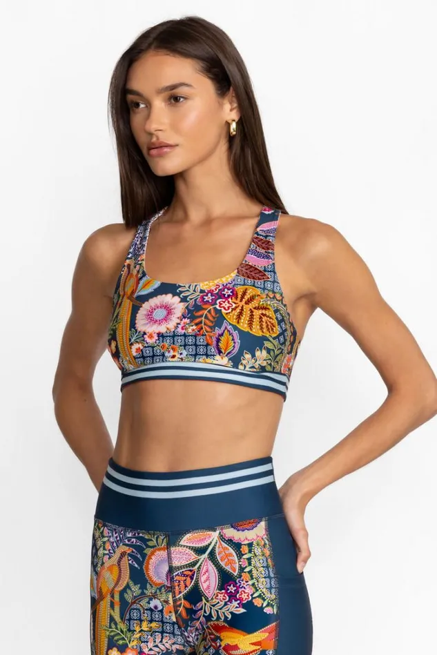 Women Bee Active Reversible Sports Bra Modey Johnny Was Active