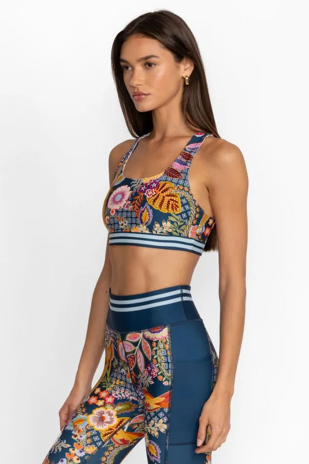 Women Bee Active Reversible Sports Bra Modey Johnny Was Active