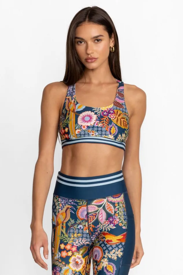 Women Bee Active Reversible Sports Bra Modey Johnny Was Active