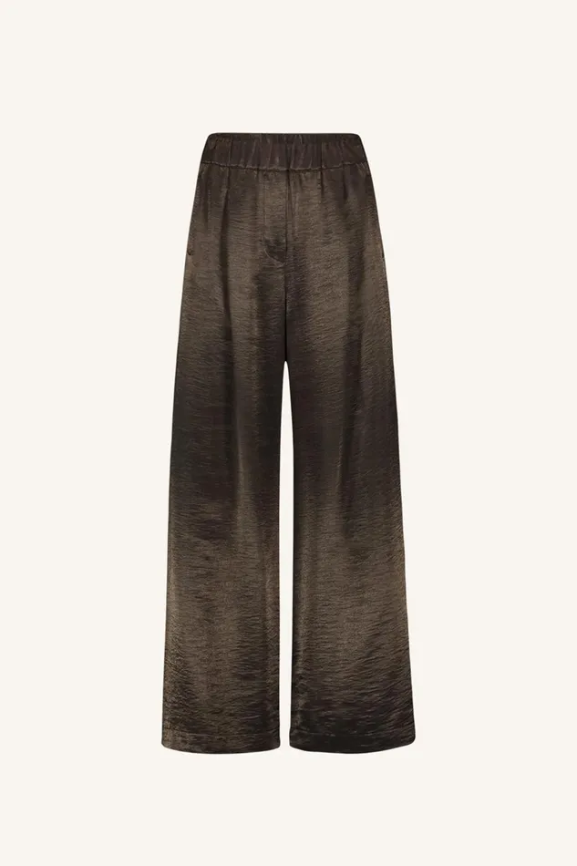 Women Benji Metallic Pants Bronze Bybar Trousers