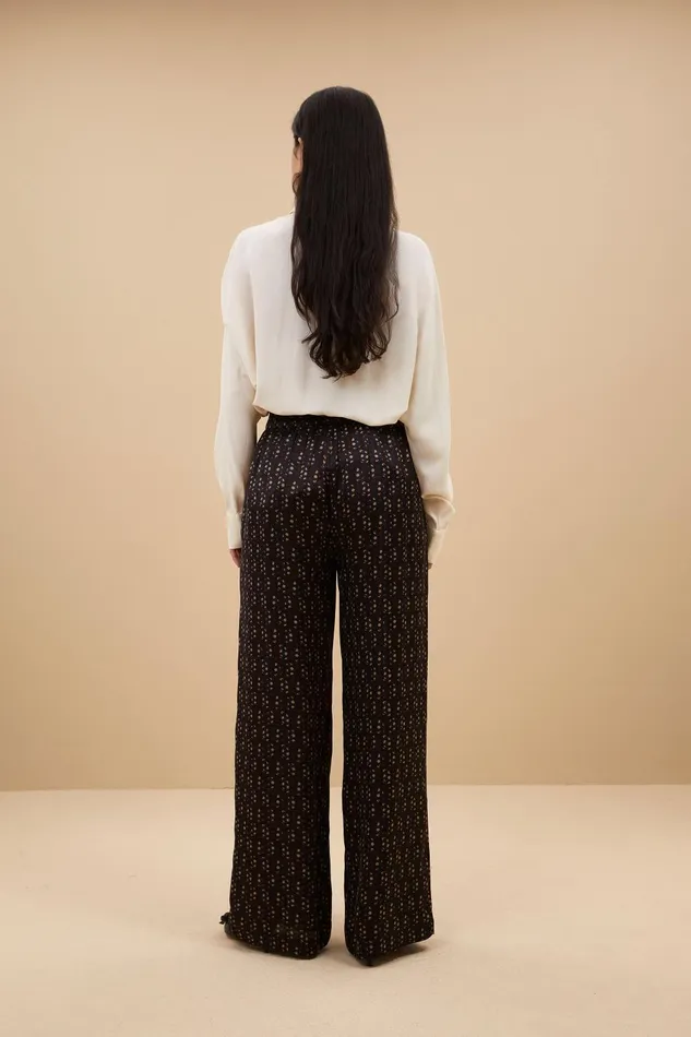 Women Benji Paisley Pants Paisley Dots Bybar Trousers