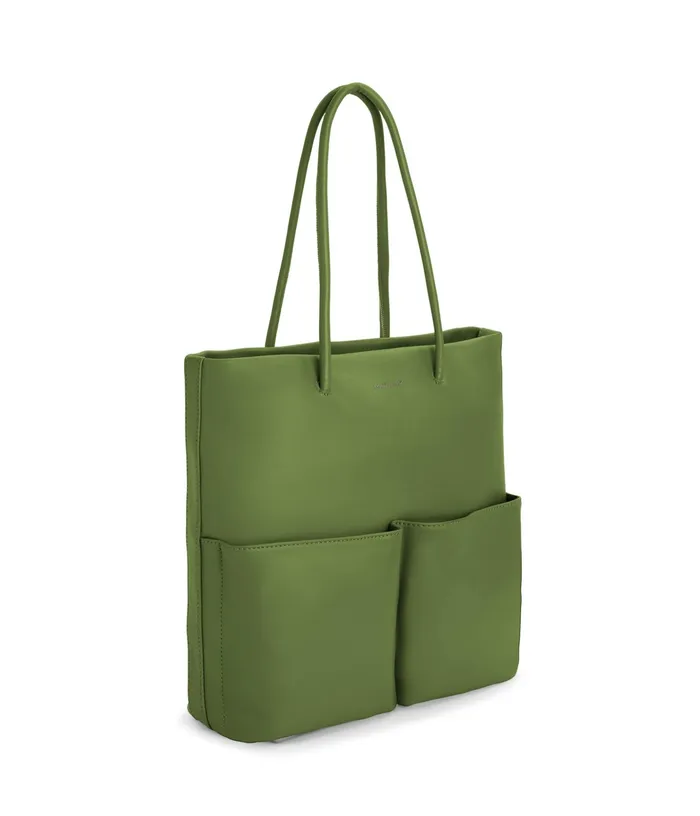 Women Berta Vegan Tote Bag 8211 Loom Parrot Matt and Nat Totes