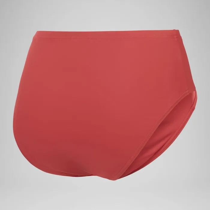 Women BodyShaping Speedo Women039s Shaping Hi Waist Brief Red