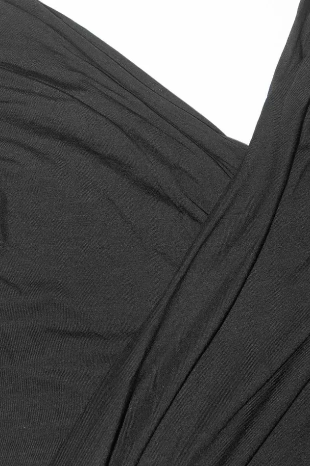 Women Bodysuits Cupshe Berkley Black Cheeky Long Sleeve Bodysuit Black