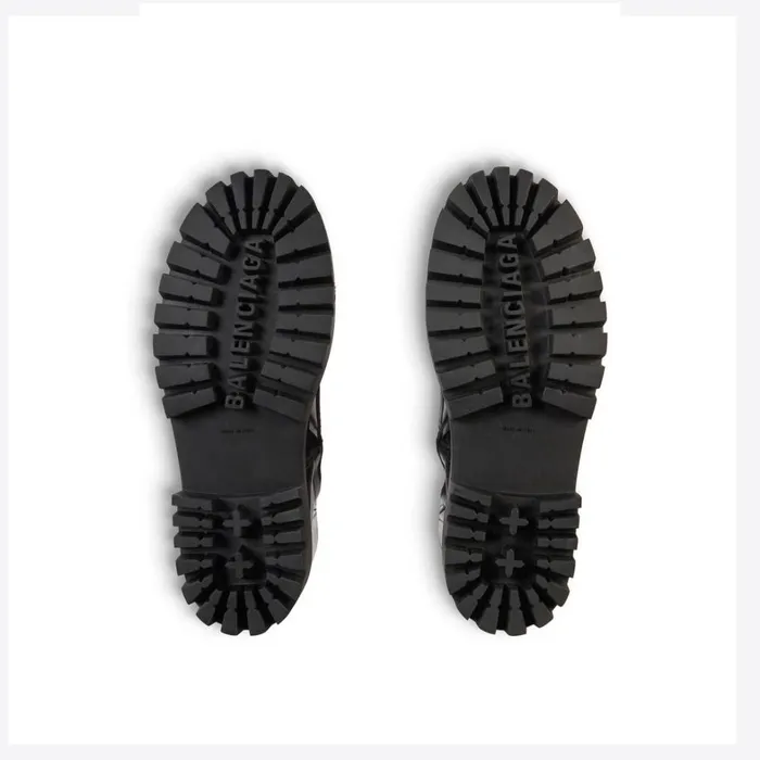 Women Boots and Ankle Boots Balenciaga Strike 20mm Boot In Black