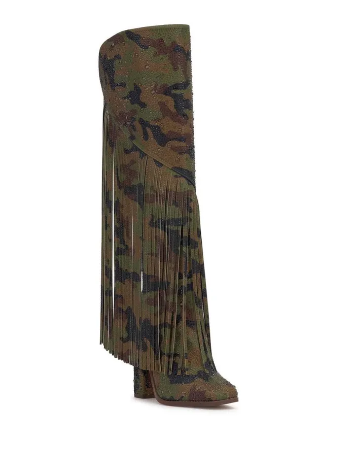 Women Boots and Booties Jessica Simpson Asire Boot In Forest Camo