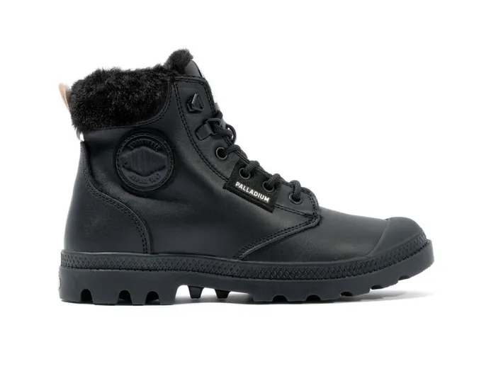 Women Boots PALLADIUM PAMPA HI SNOW WARM Black