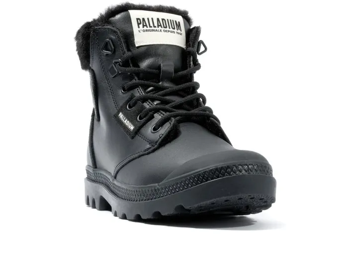 Women Boots PALLADIUM PAMPA HI SNOW WARM Black Women Boots PALLADIUM PAMPA HI SNOW WARM Black